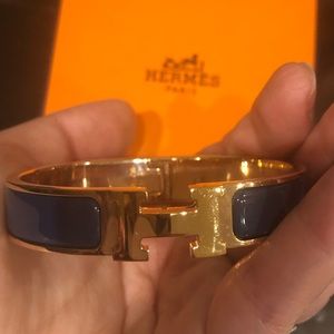 Hermes Narrow Clic Clac H Bracelet PM